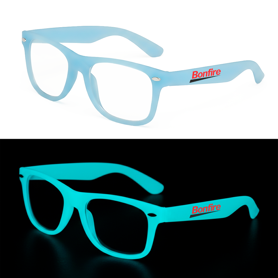 Glow-In-The-Dark Glasses - Custom Stickers Now