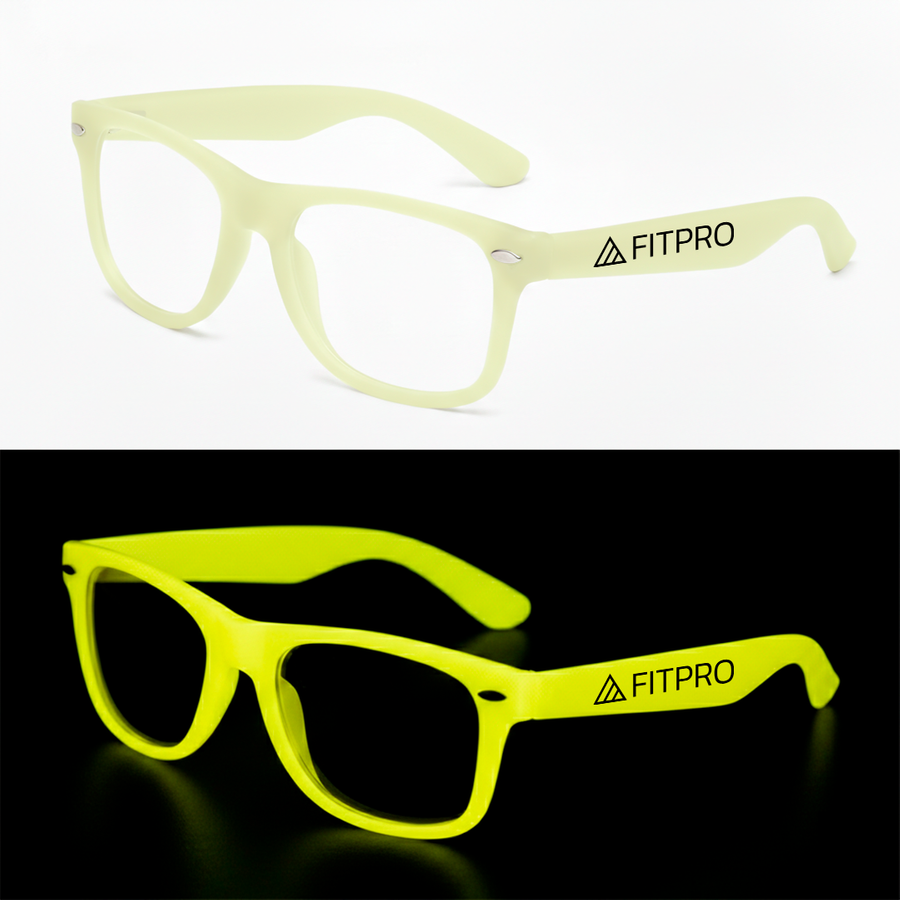 Glow-In-The-Dark Glasses - Custom Stickers Now