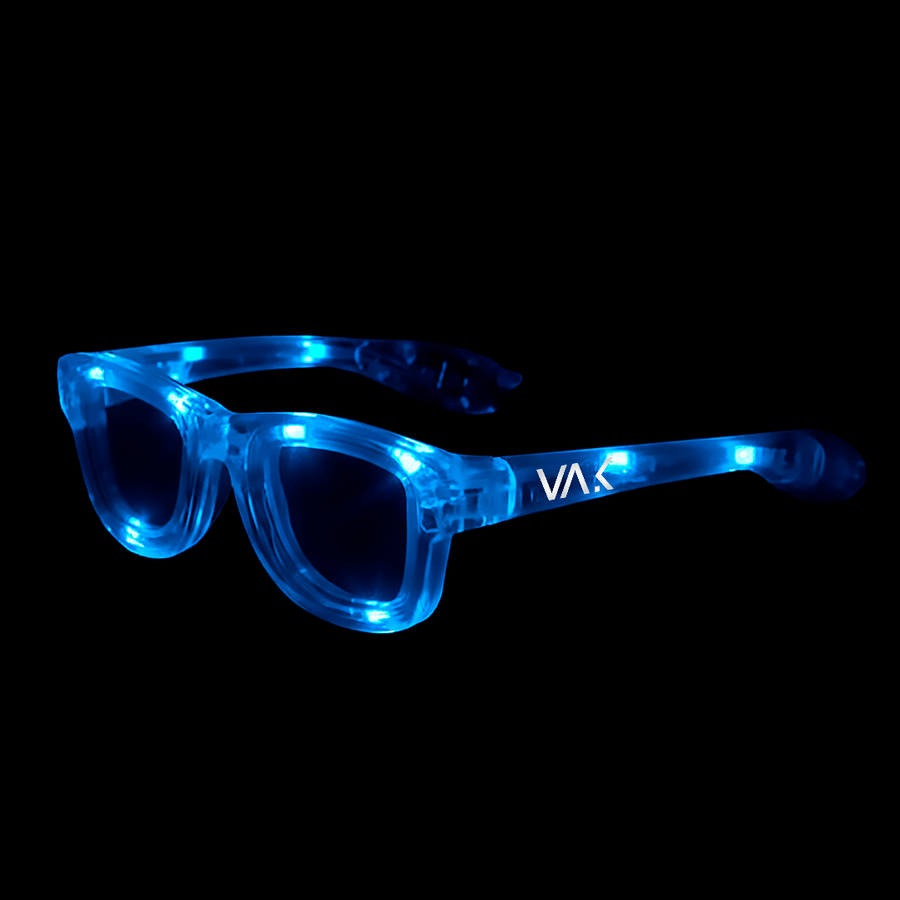 Multicolor Light Up Glasses - Custom Stickers Now