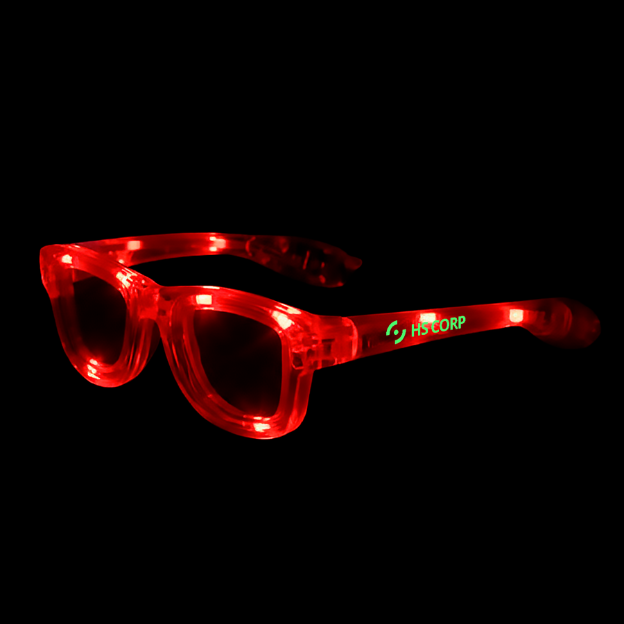 Multicolor Light Up Glasses - Custom Stickers Now