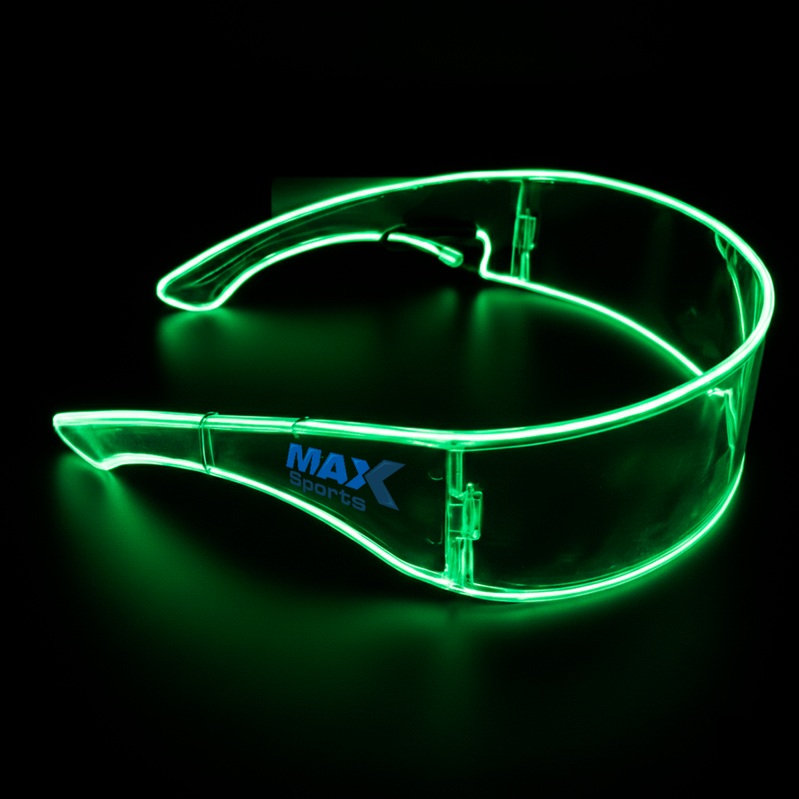 Light Up Cyber Glasses - Custom Stickers Now