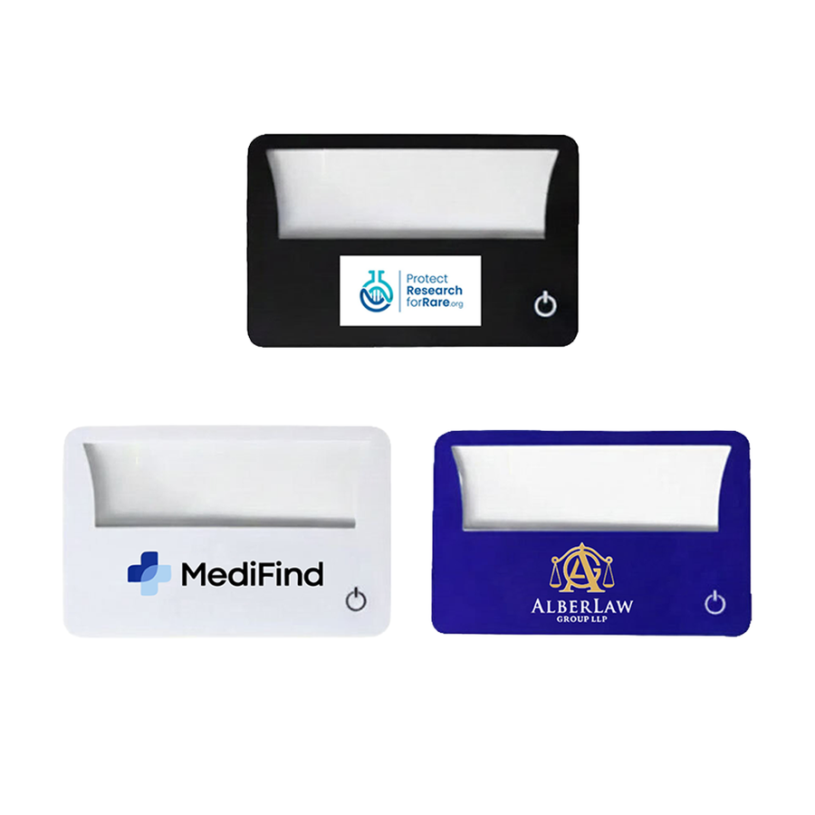 Card Shaped Magnifiers - Custom Stickers Now