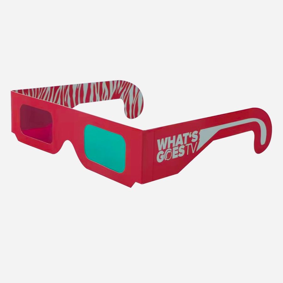 Blu Ray 3D Glasses - Custom Stickers Now