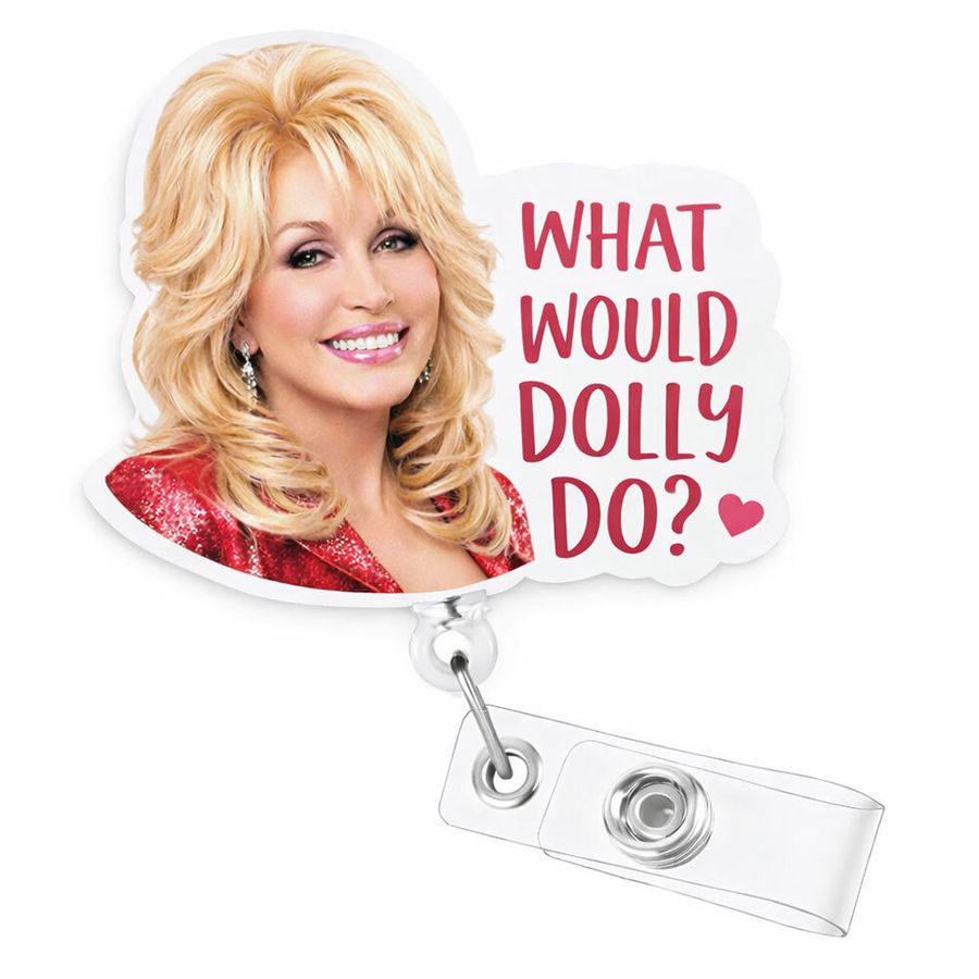 Custom Shape Acrylic Badge Reel - Custom Stickers Now