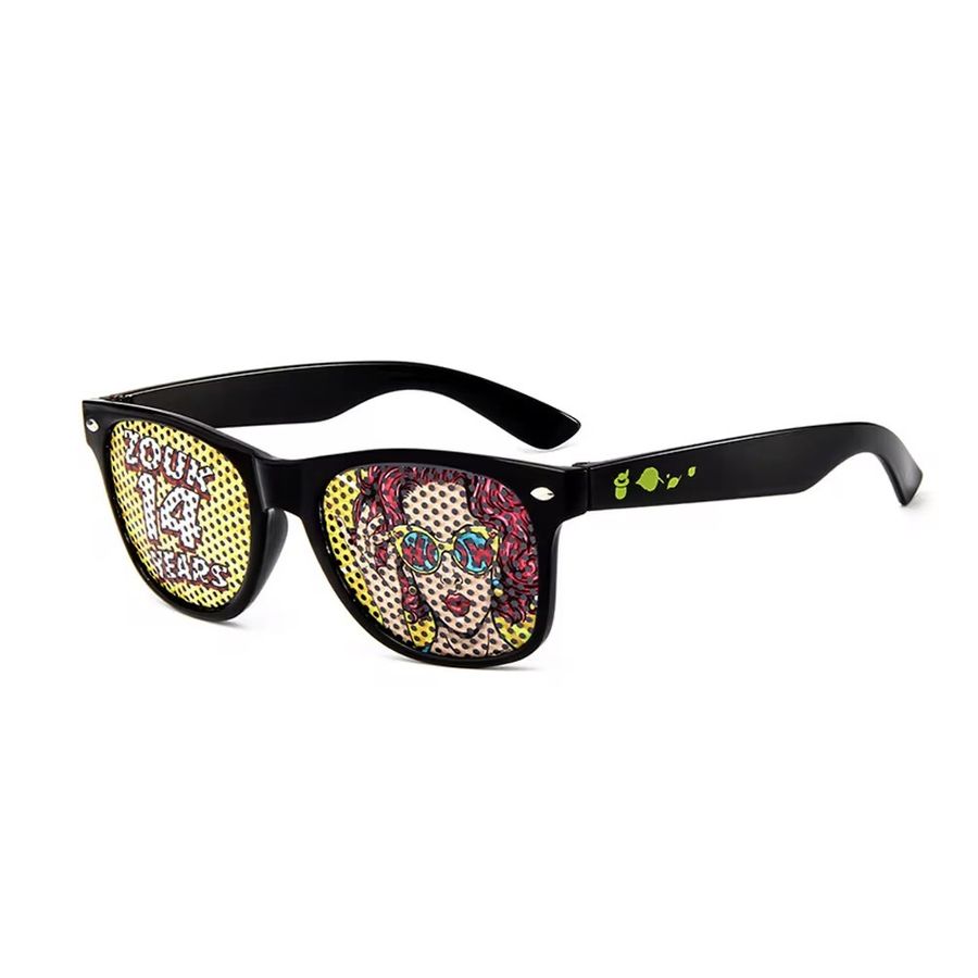 Retro Specs Glasses - Custom Stickers Now