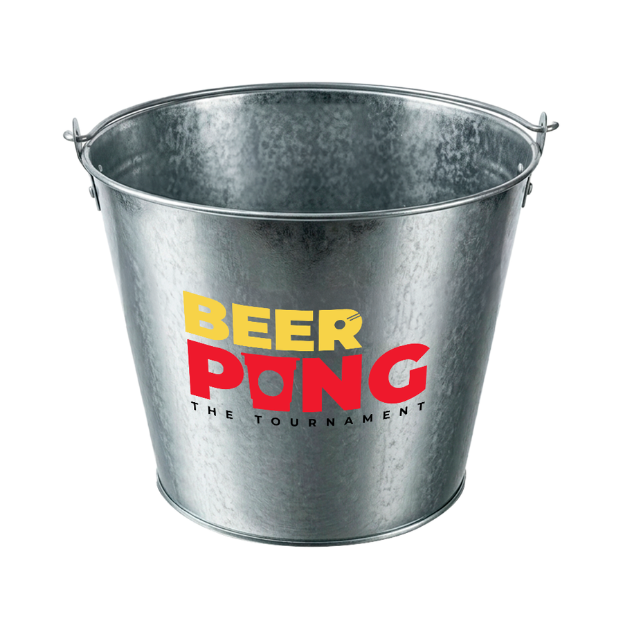 Tinplate Beer Buckets & Opener Combo - Custom Stickers Now