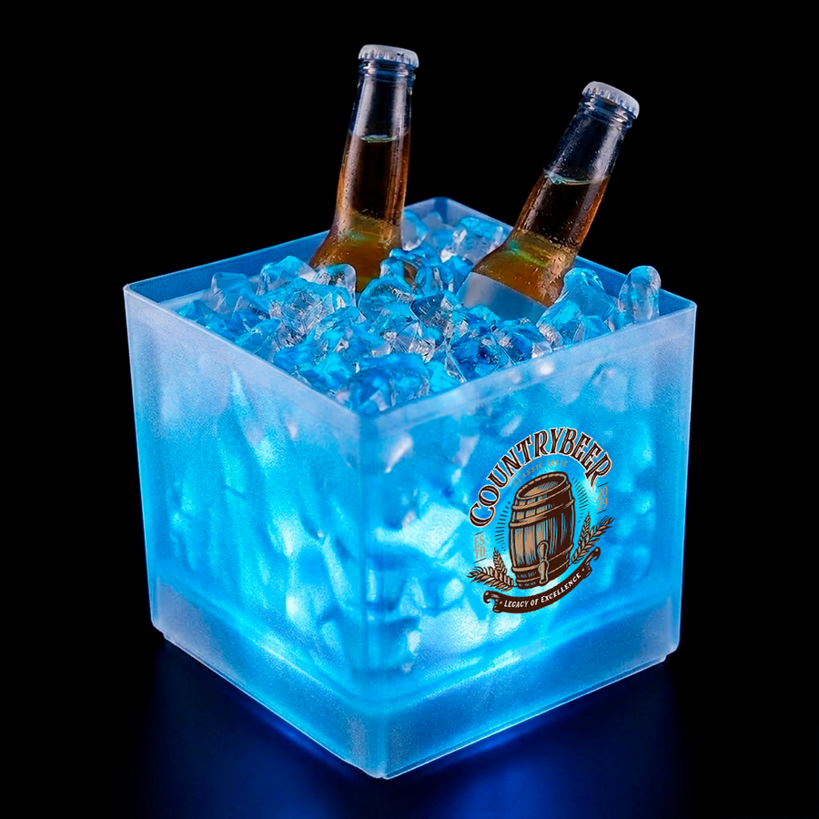 LED Frosted Drink Cubes - Custom Stickers Now