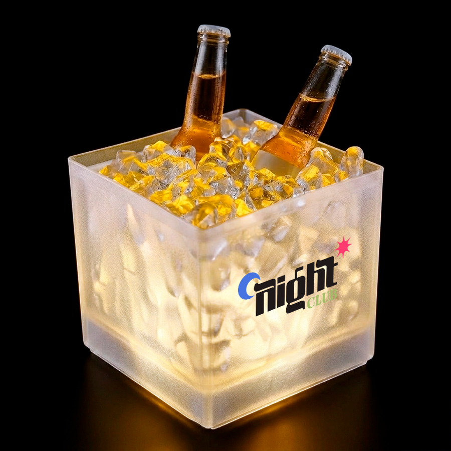 LED Frosted Drink Cubes - Custom Stickers Now