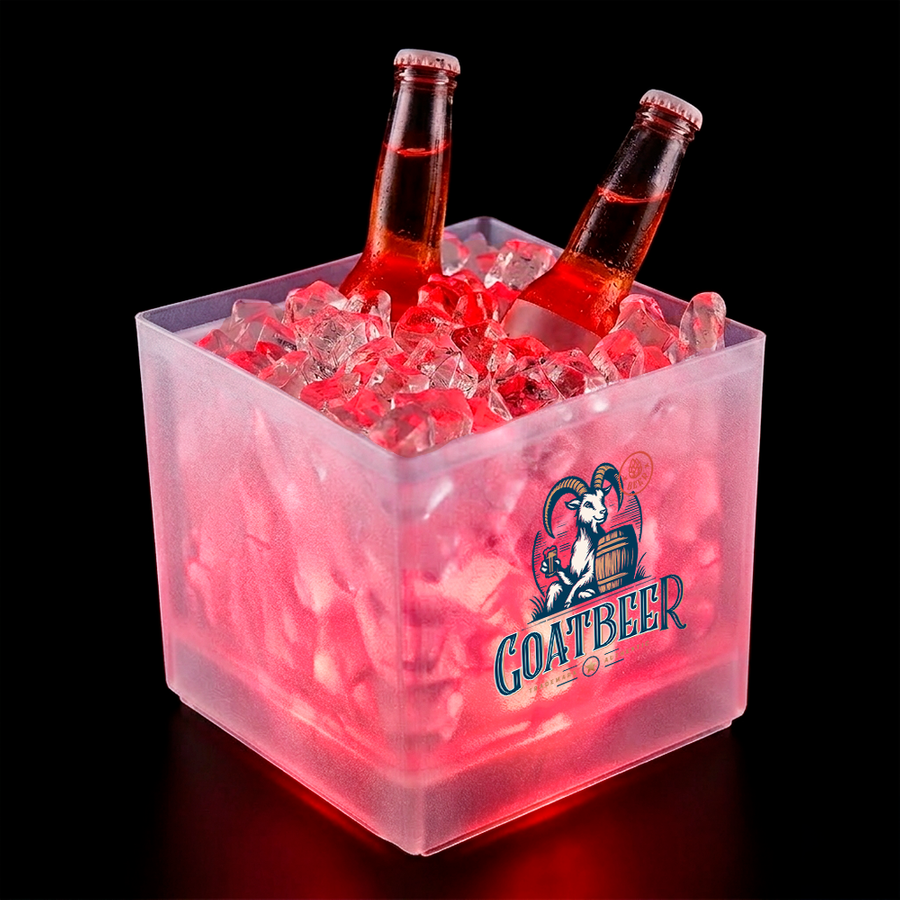 LED Frosted Drink Cubes - Custom Stickers Now