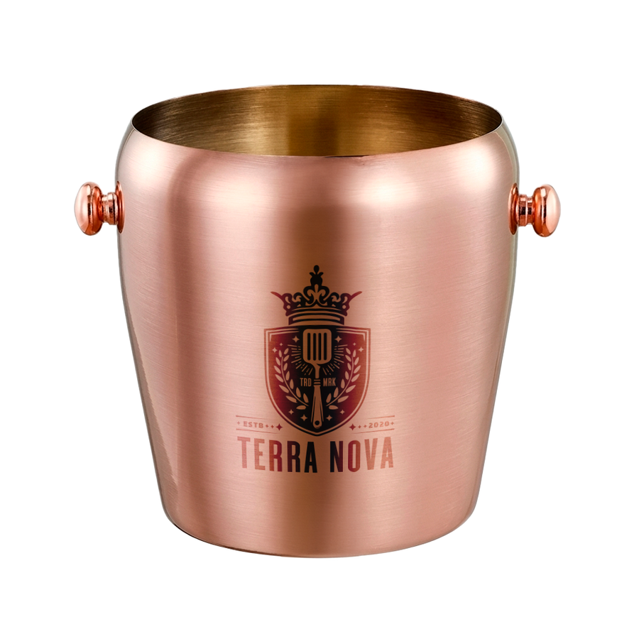 Stainless Steel Champagne Barrels - Custom Stickers Now