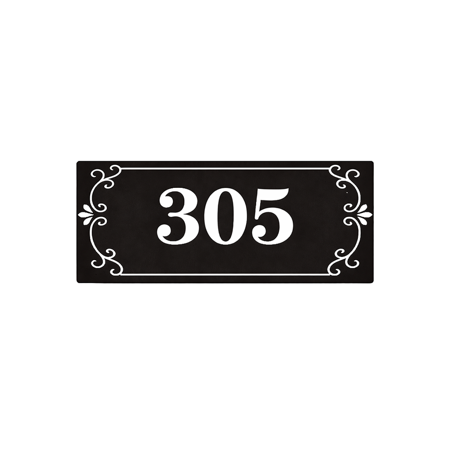 Bespoke Door Number Plates - Custom Stickers Now