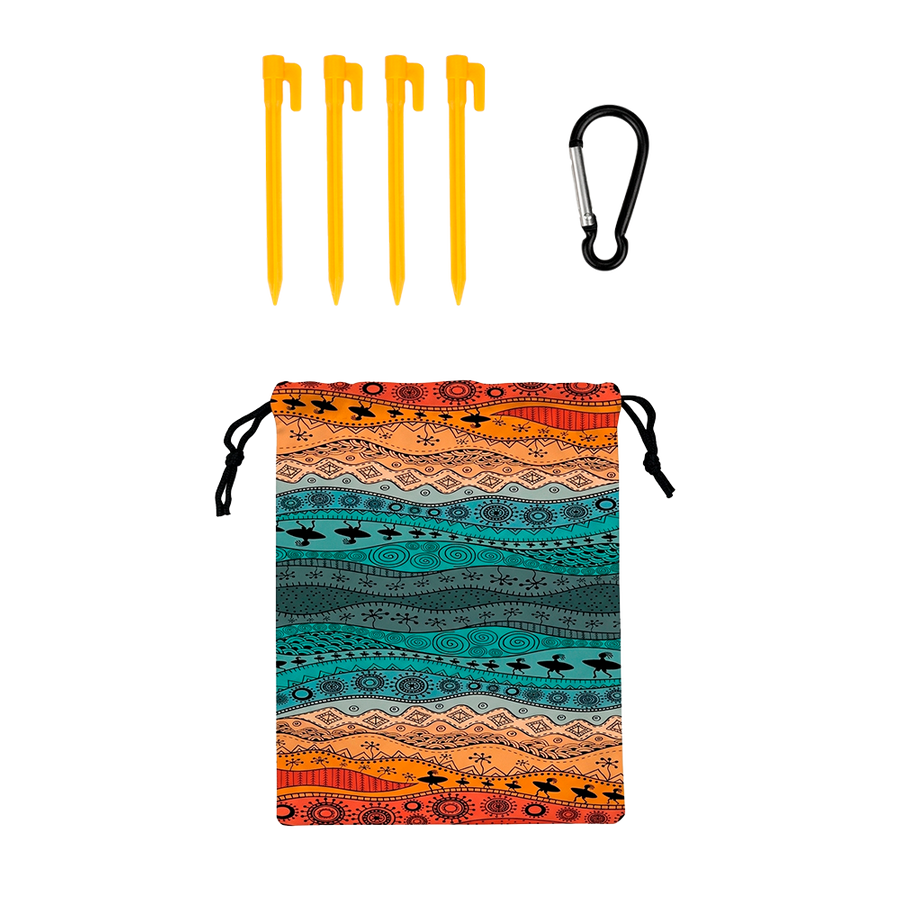 Windproof Beach Mats - Custom Stickers Now