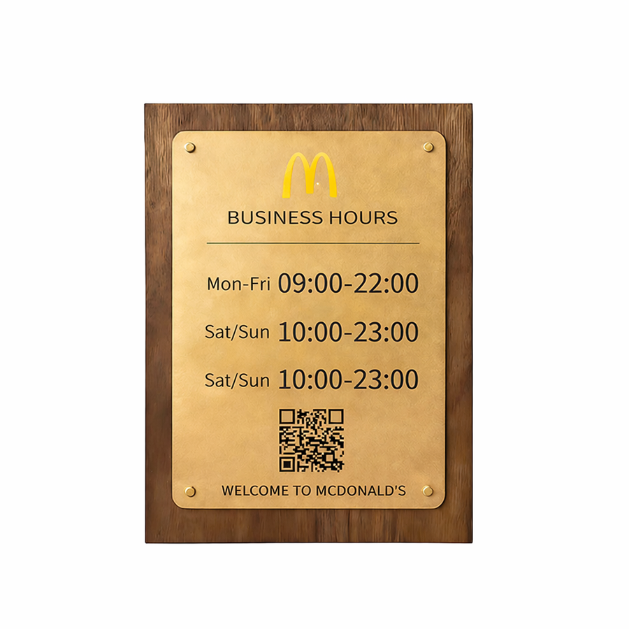 Door Plaques - Custom Stickers Now