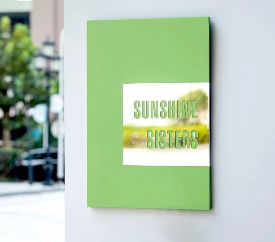 Contemporary Color Metal Plaque - Custom Stickers Now