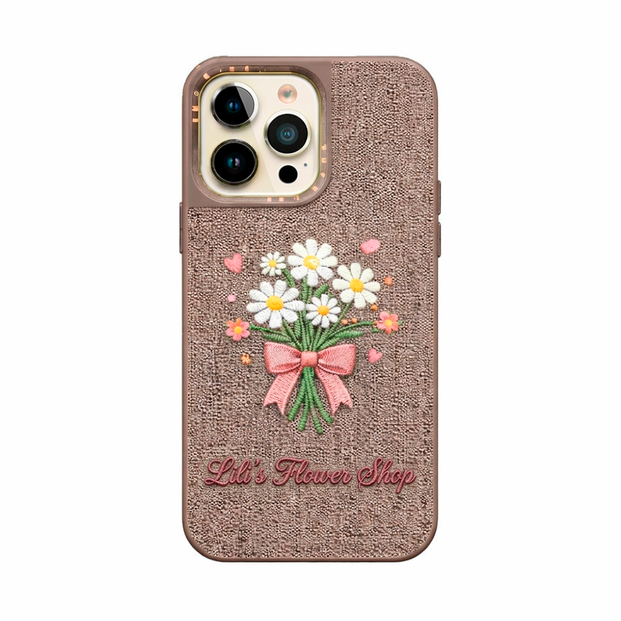 Embroidery iPhone Cases - Custom Stickers Now