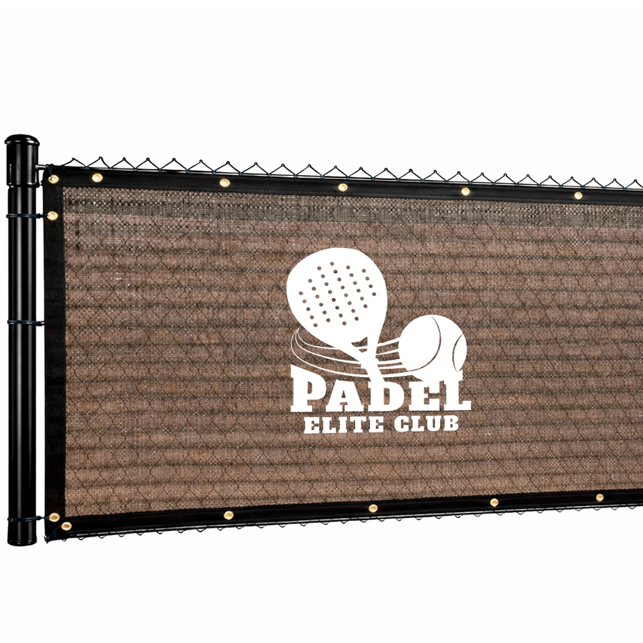 Custom 85% Blockage Fence Screen - Custom Stickers Now