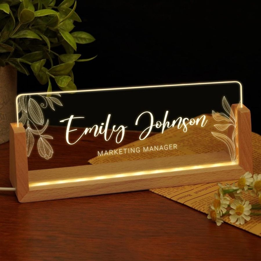Light Up Table Signs - Custom Stickers Now