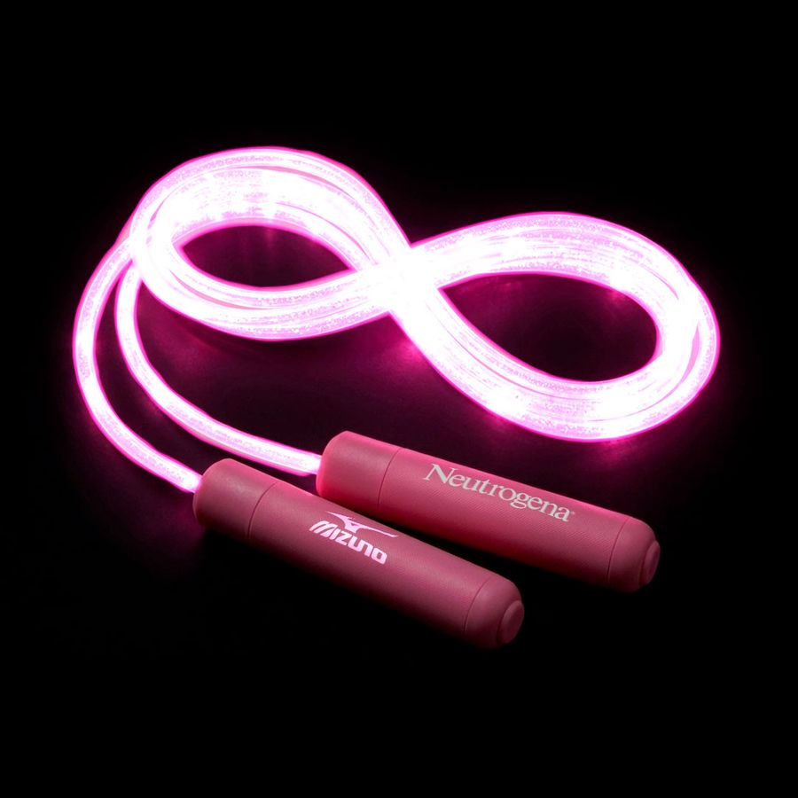 PVC Fiber Optic Light-Up Jump Ropes - Custom Stickers Now