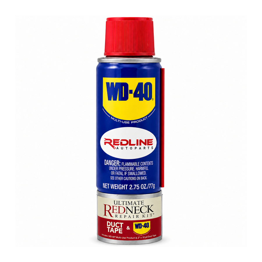 Ultimate Redneck Repair Kits, WD-40 2.75 oz Handy Cans and 6 yards of Duct Tapes - Custom Stickers Now