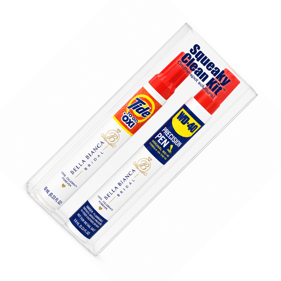 Squeaky Clean Kit - WD-40® Precision Pens and Tide® to Go + Oxi Travel Kits - Custom Stickers Now