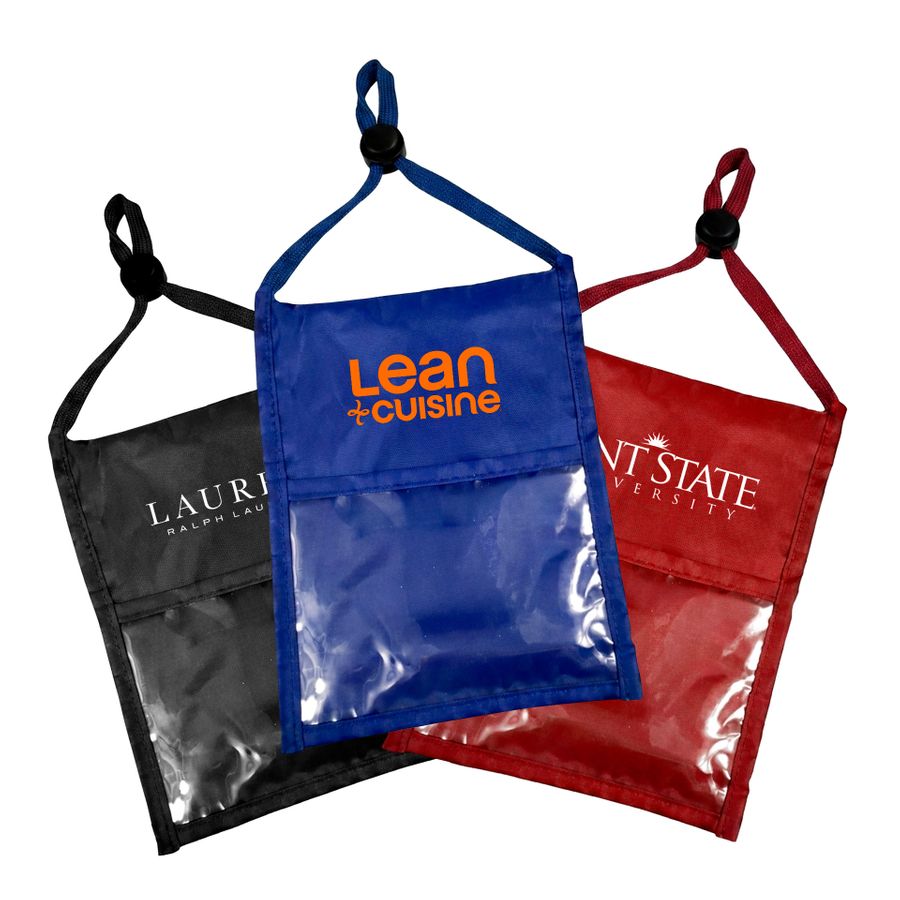 Phone Pocket Neck Wallets - Custom Stickers Now