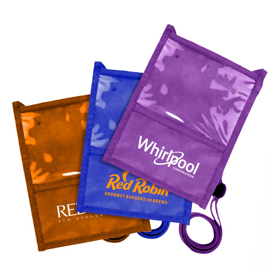 Pen Loop Neck Wallets - Custom Stickers Now