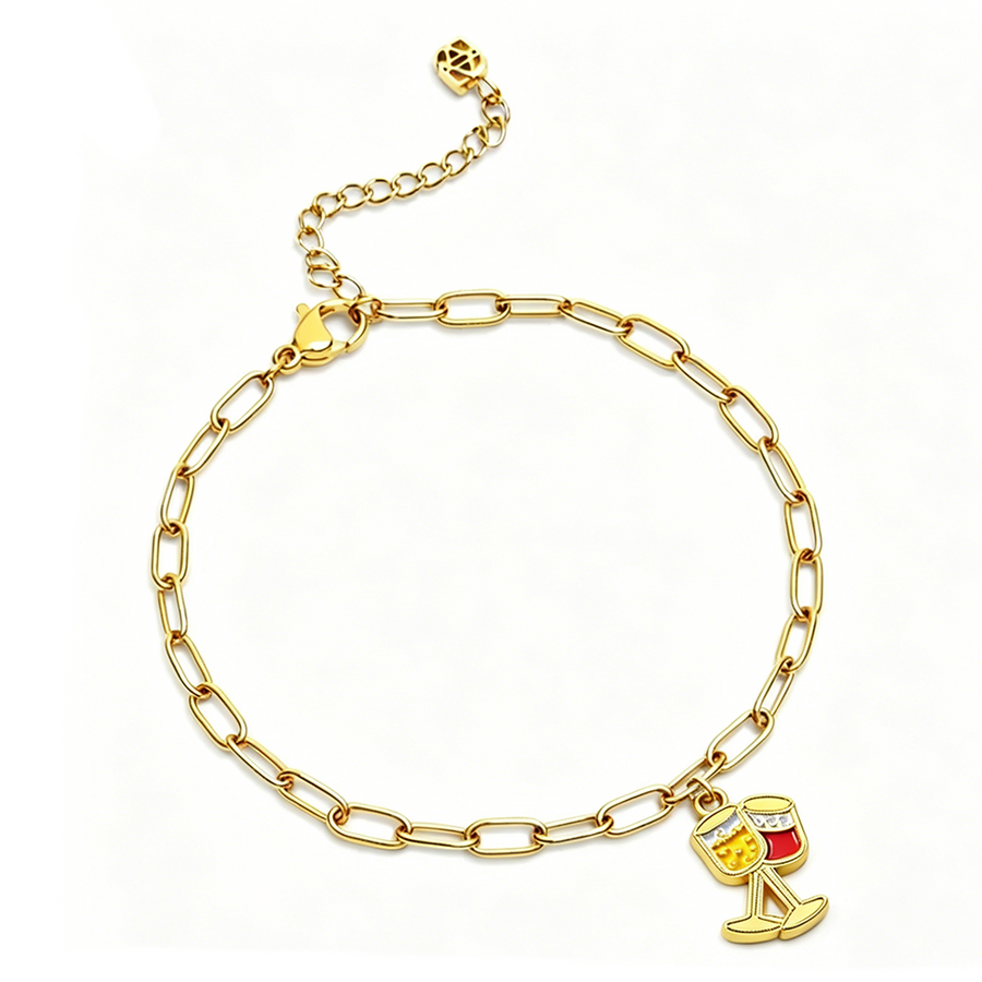 Soft Enamel Charm Bracelets - Custom Stickers Now