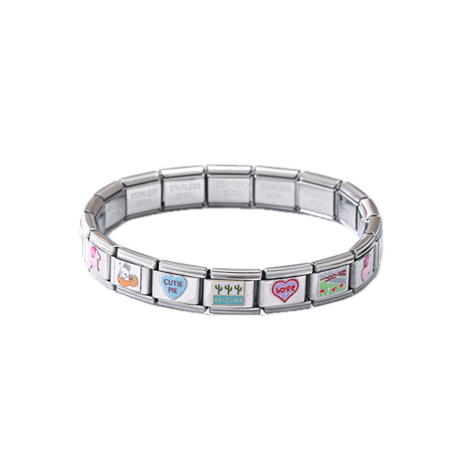 Italian Charm Bracelets - Custom Stickers Now