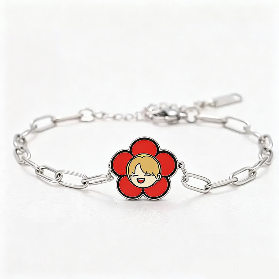 Hard Enamel Charm Bracelets - Custom Stickers Now