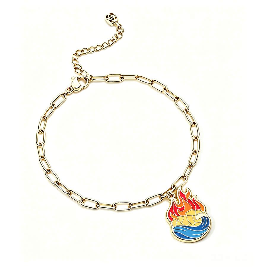 Hard Enamel Charm Bracelets - Custom Stickers Now