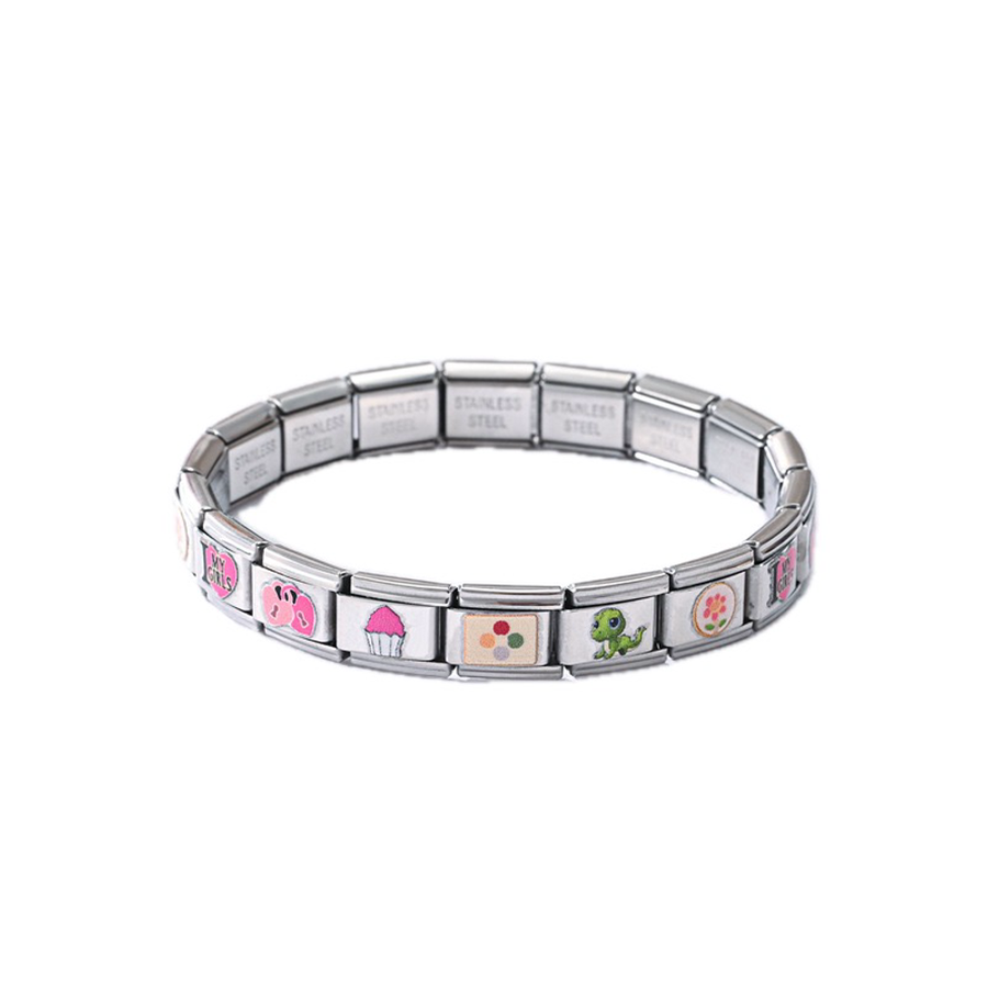 Italian Charm Bracelets - Custom Stickers Now