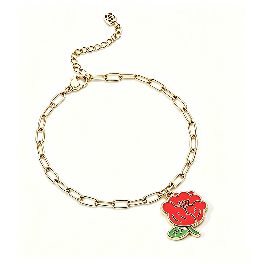 Hard Enamel Charm Bracelets - Custom Stickers Now