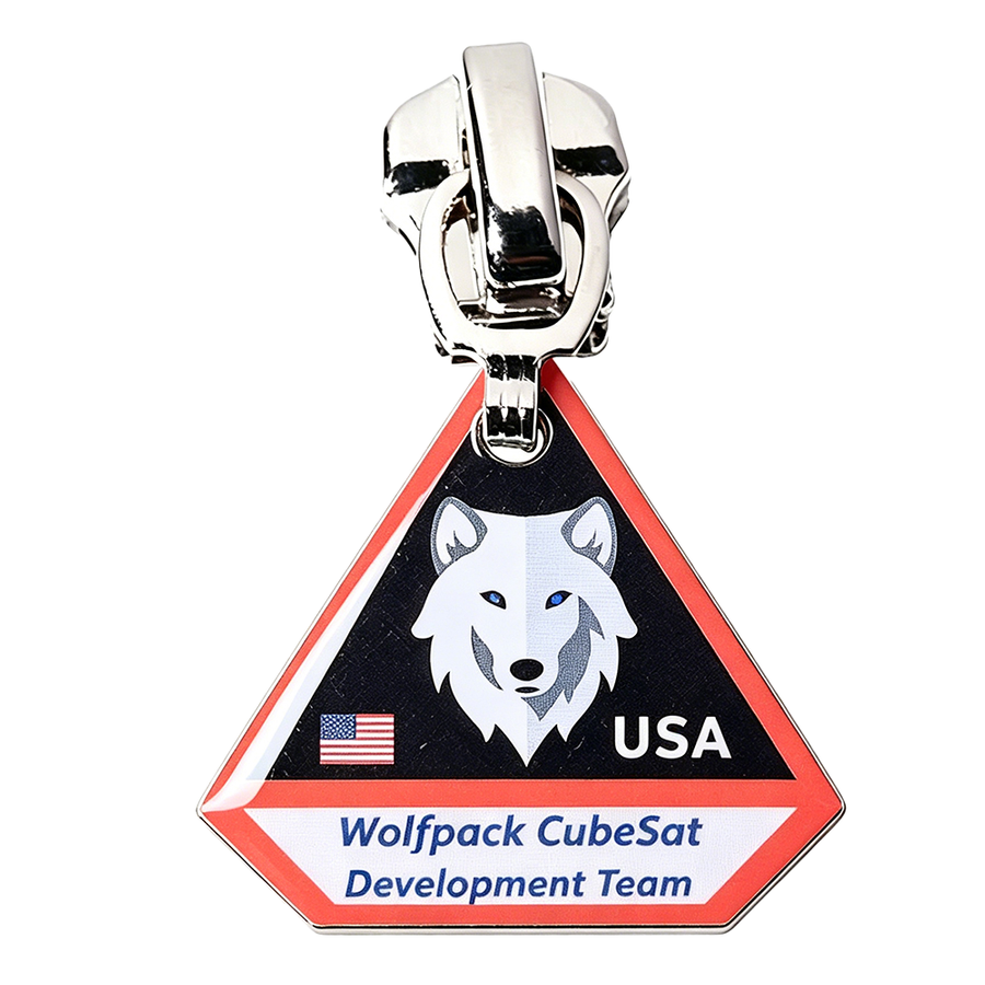Offset Printing Metal Zipper Pullers - Custom Stickers Now