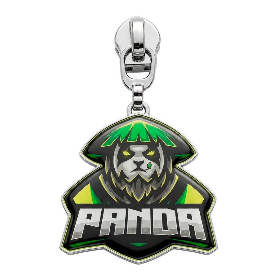 Offset Printing Metal Zipper Pullers - Custom Stickers Now