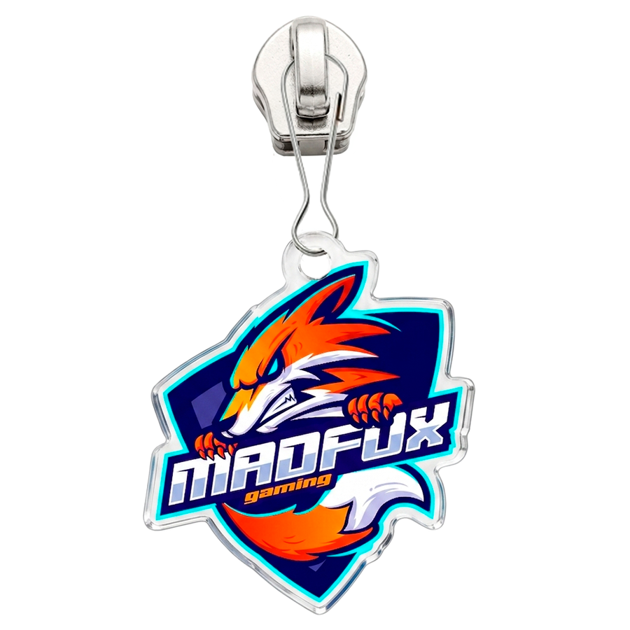Acrylic Zipper Pullers - Custom Stickers Now