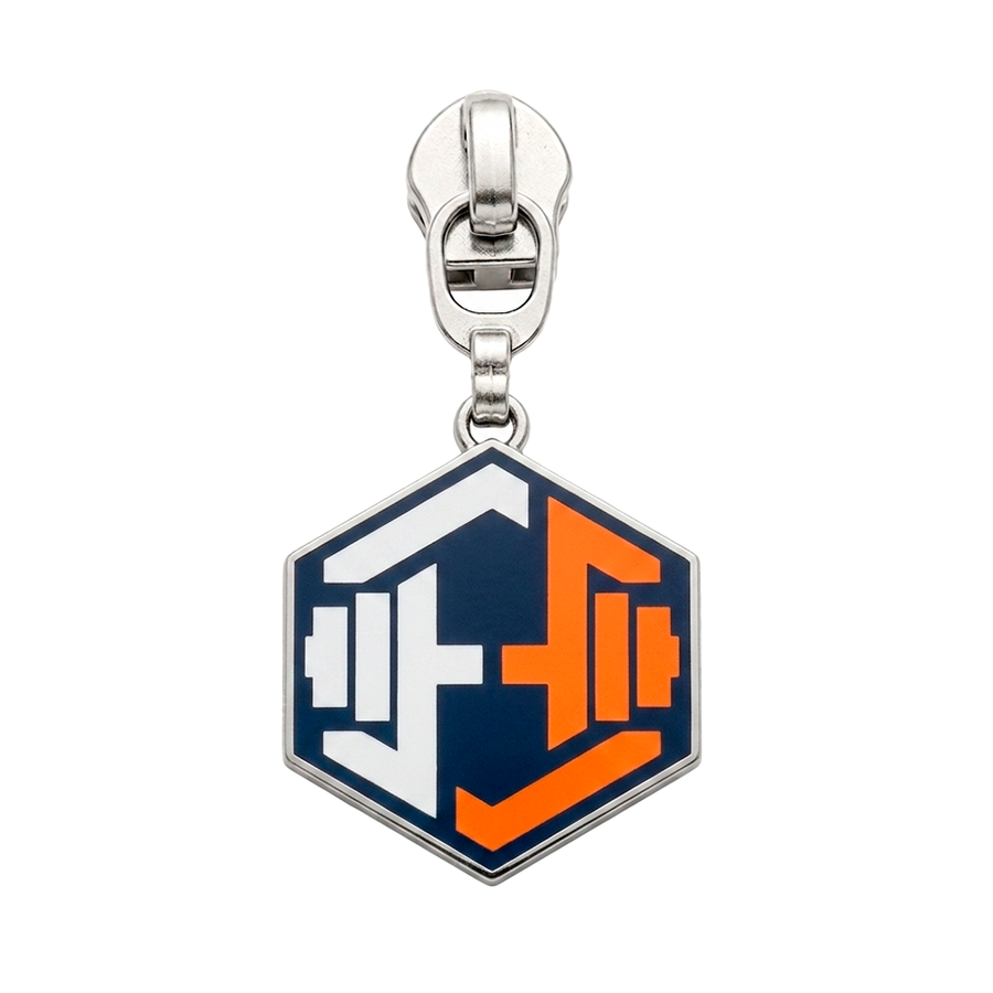 Offset Printing Metal Zipper Pullers - Custom Stickers Now