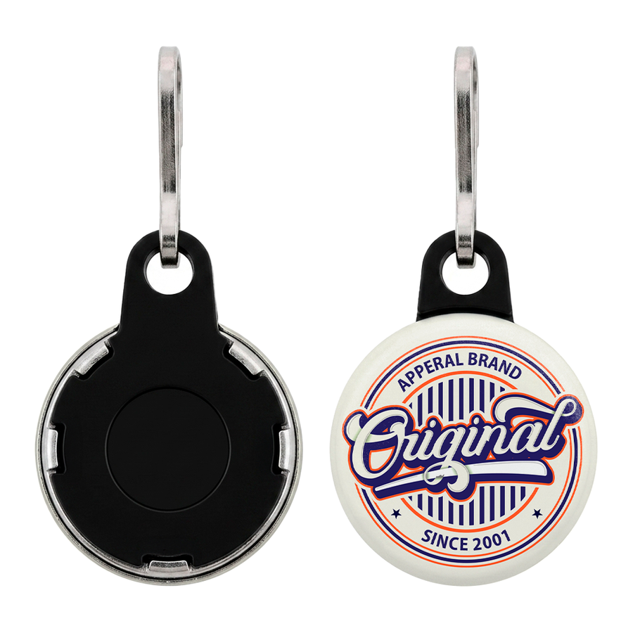 Button Zipper Pullers - Custom Stickers Now
