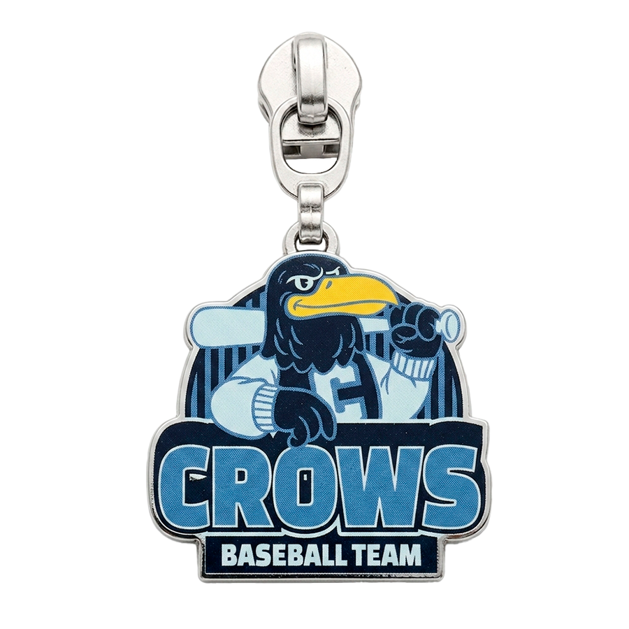 Offset Printing Metal Zipper Pullers - Custom Stickers Now