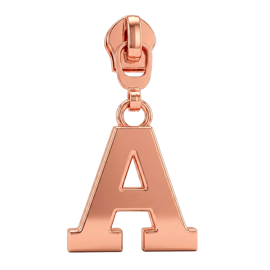 Die Struck Metal Zipper Pullers - Custom Stickers Now