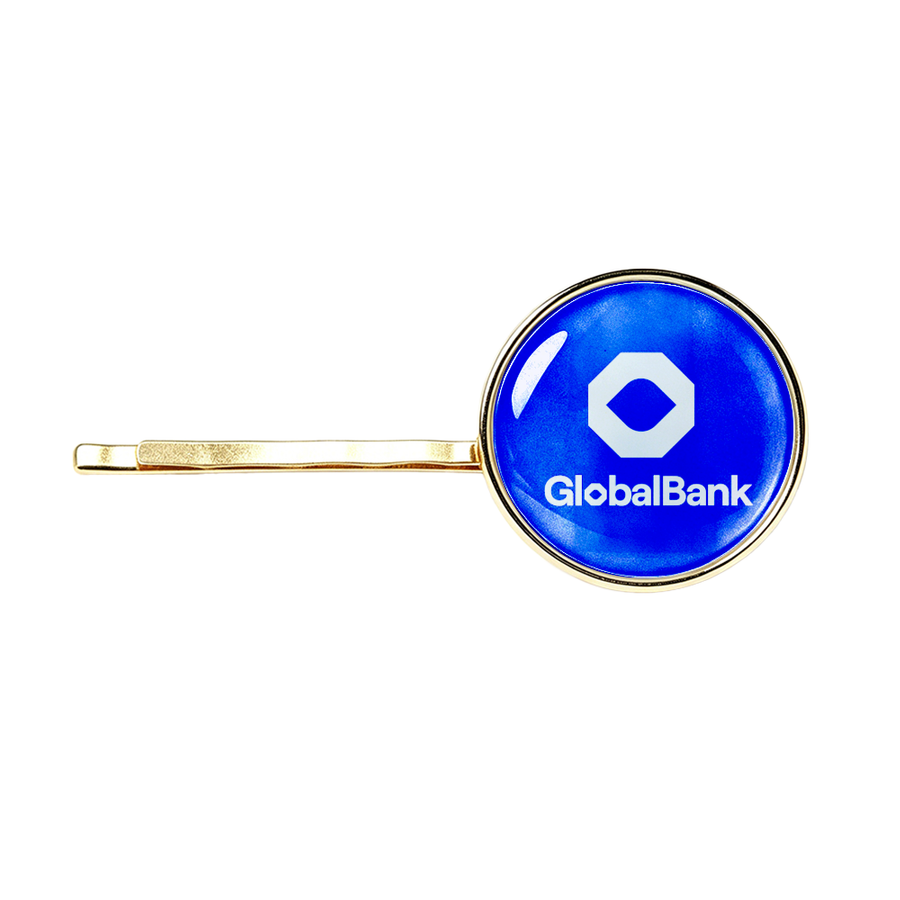 Epoxy Dome Metal Hair Clips - Custom Stickers Now