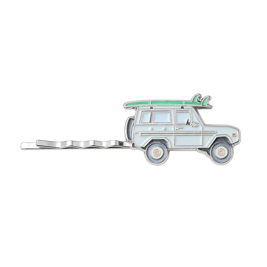 Soft Enamel Metal Hair Clips - Custom Stickers Now