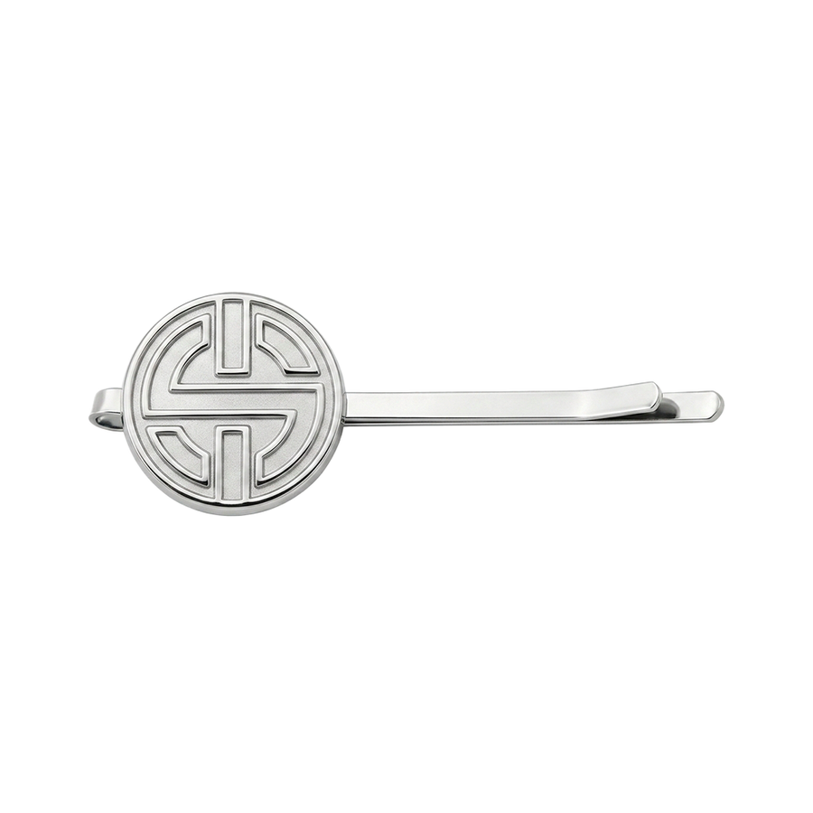 Die Struck Metal Hair Clips - Custom Stickers Now