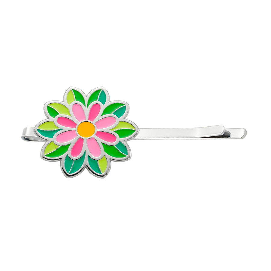 Soft Enamel Metal Hair Clips - Custom Stickers Now