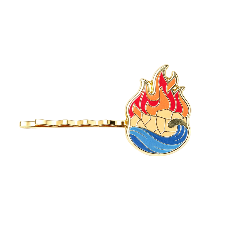 Hard Enamel Metal Hair Clips - Custom Stickers Now