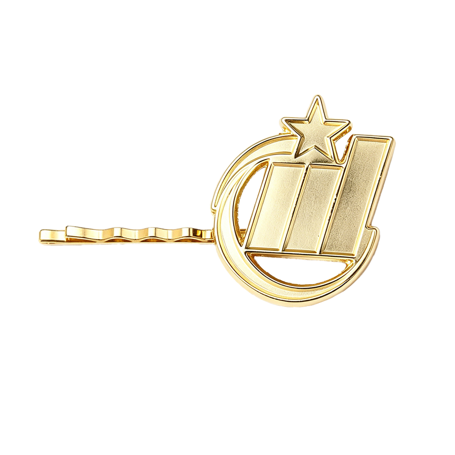 Die Struck Metal Hair Clips - Custom Stickers Now