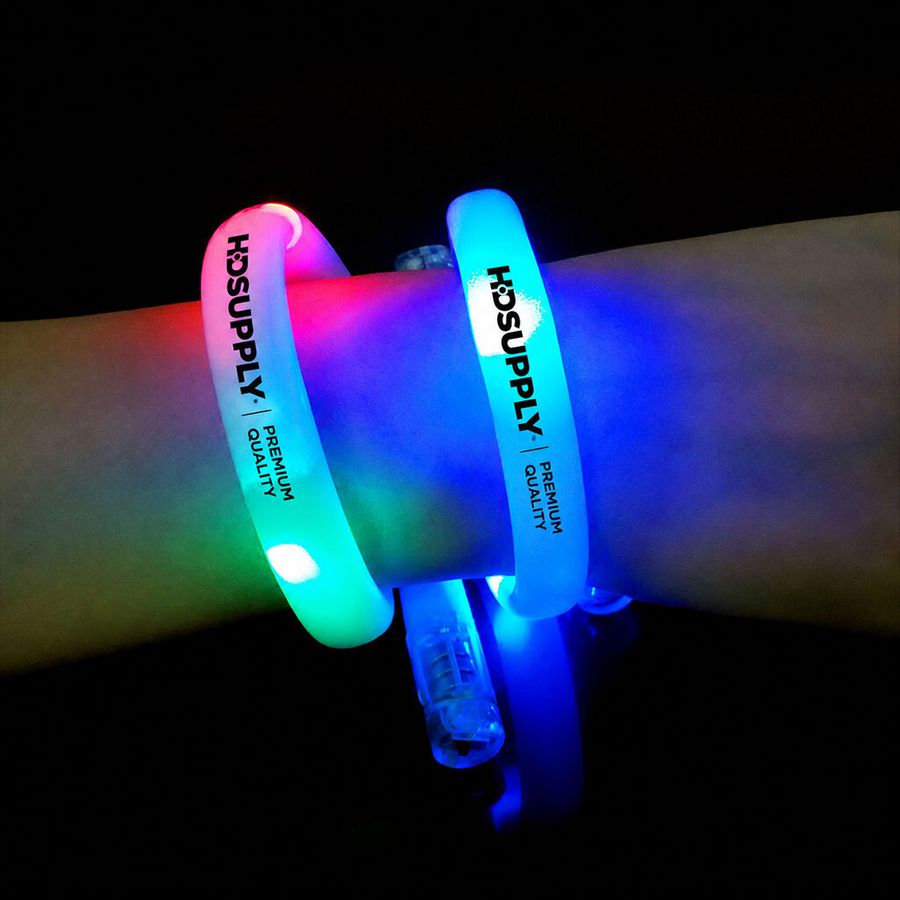 Glow Tube Wristbands - Custom Stickers Now