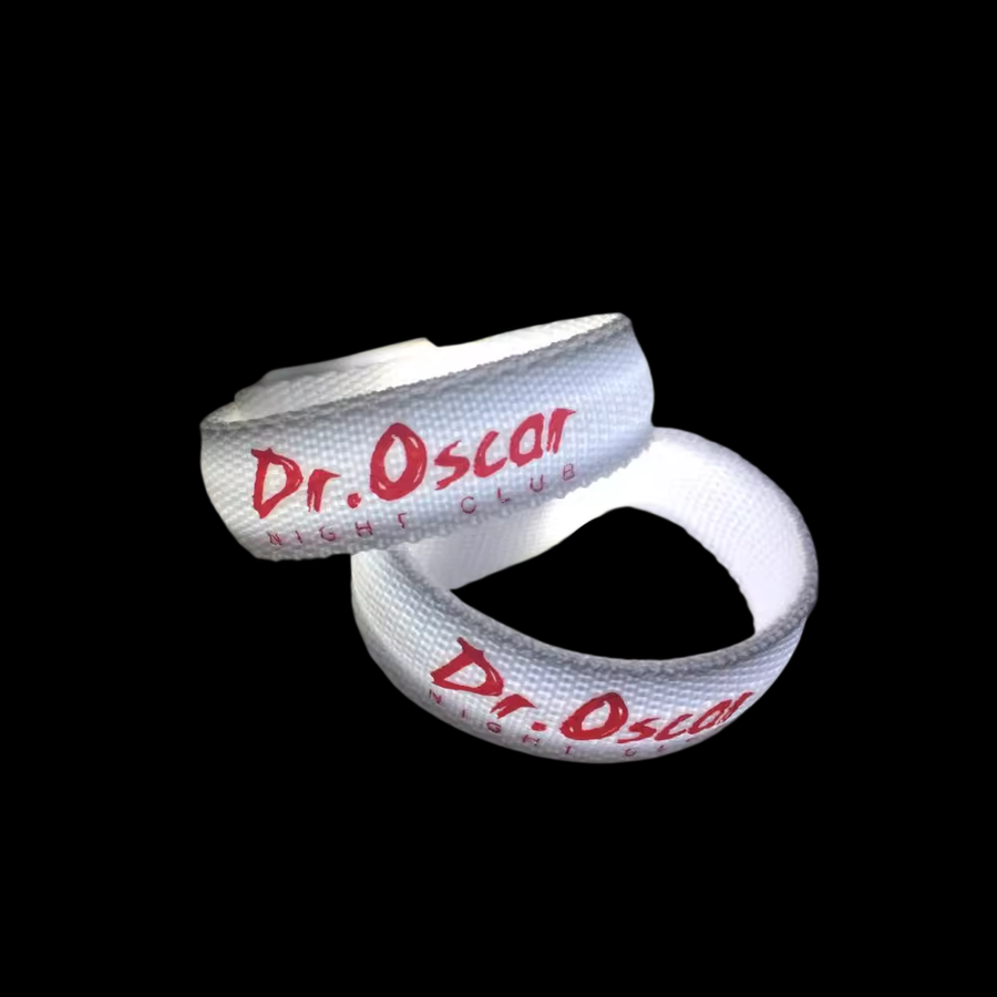 Glow Velcro Wristbands - Custom Stickers Now