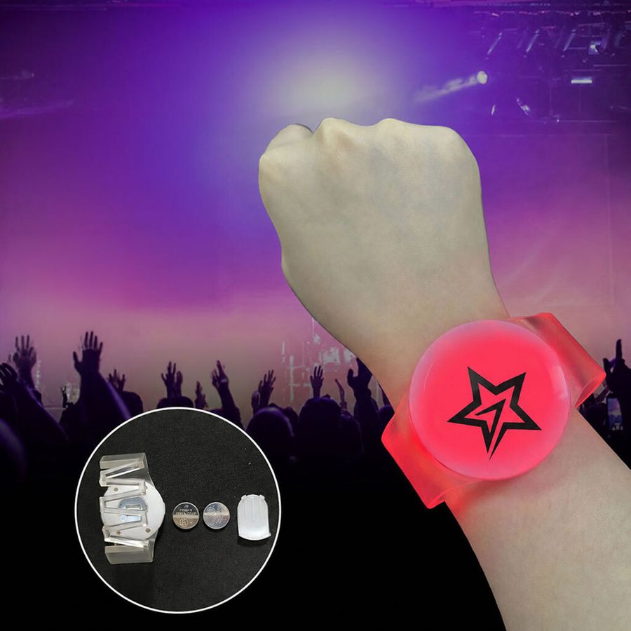 Glow Cheer Wristbands - Custom Stickers Now