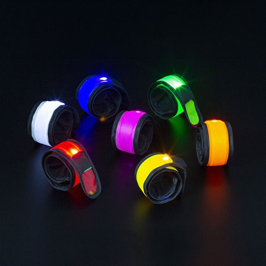 Light Up Slap Wristbands - Custom Stickers Now
