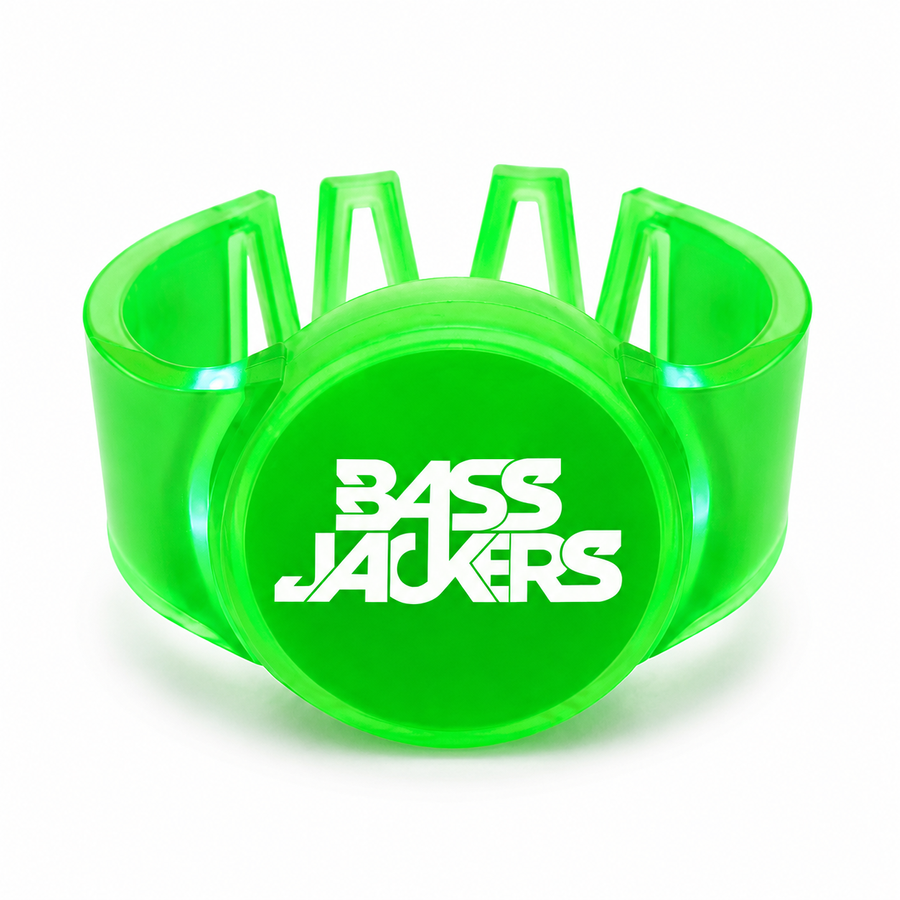 Glow Cheer Wristbands - Custom Stickers Now